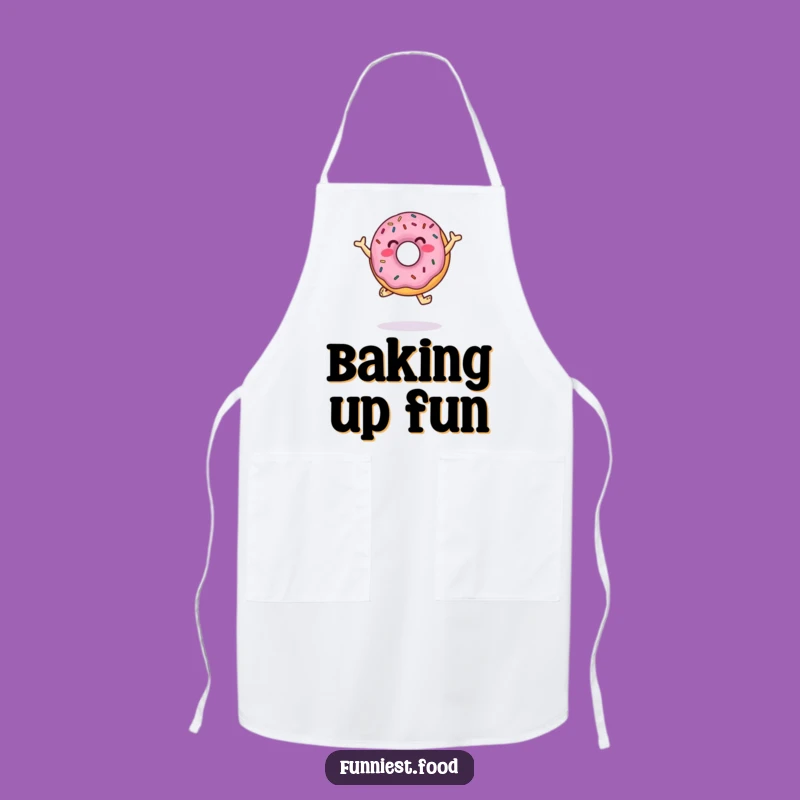 Funny Donut Apron: Sprinkle Dance - Kitchen Fun for Bakers!