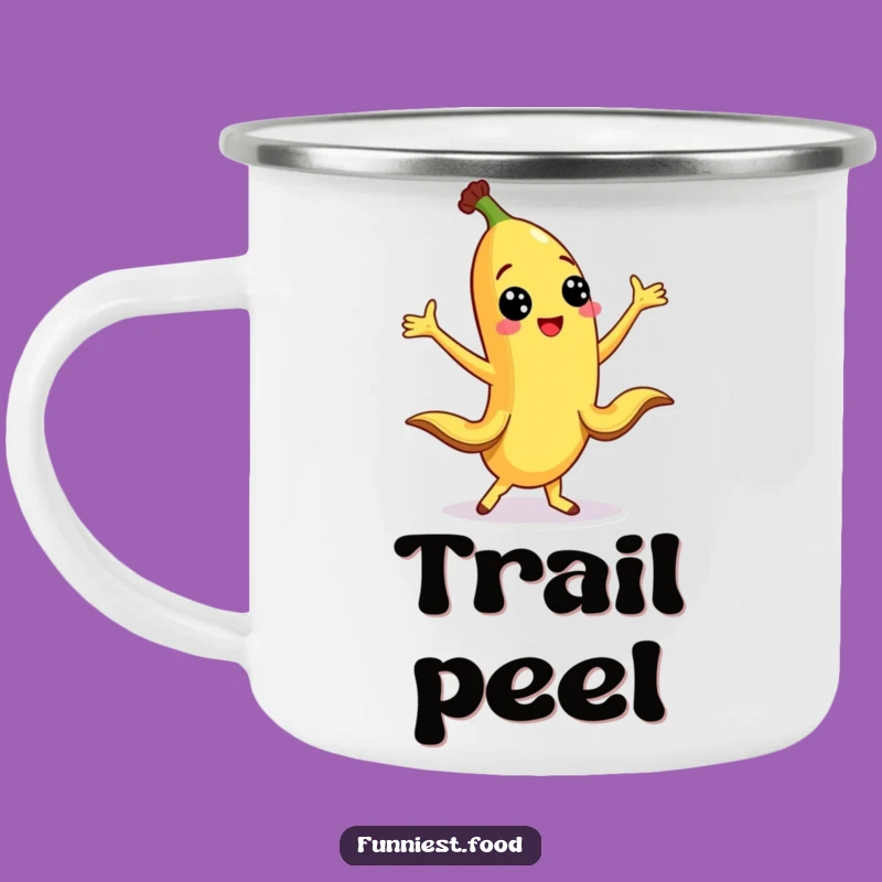 Durable Funny Banana Dance Camping Mug: Outdoor Fun with Hilarious Fruit Style