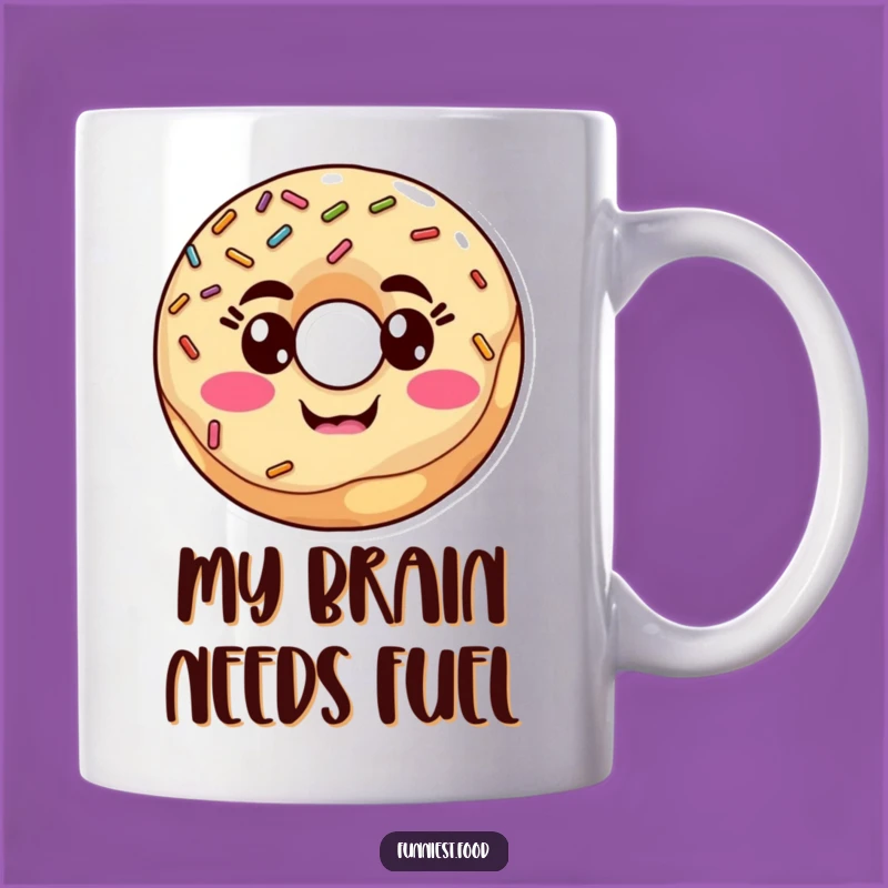 Funny Silly Donut Face Mug: A Hilarious Treat for Coffee Lovers, Perfect Funny Gift