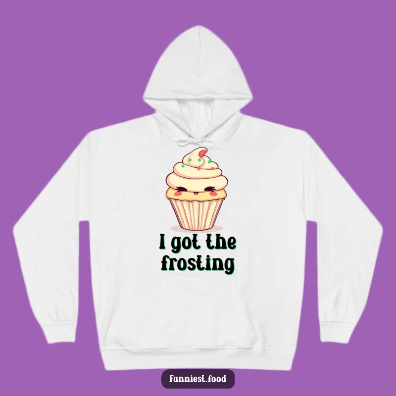 Cozy Funny Cupcake Hoodie: Snuggle Up With Sweet Mischief