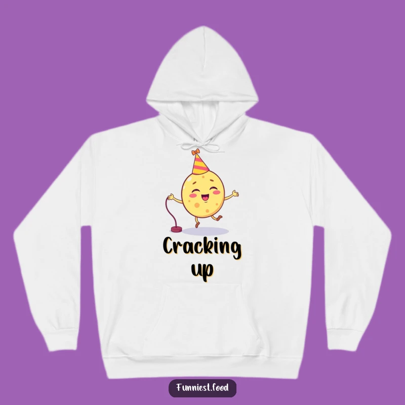 Cozy Funny Chip Jump Rope Hoodie: Warm Comfort and Hilarious Snack Style