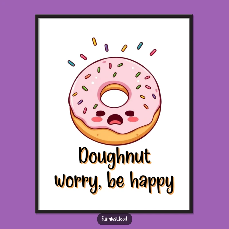 Free Printable Donut Wall Art - Bewildered Sprinkles Downloadable Decor!