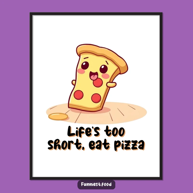 Free Printable Pizza Wall Art: Fun Humorous Decor Downloadable for Foodies