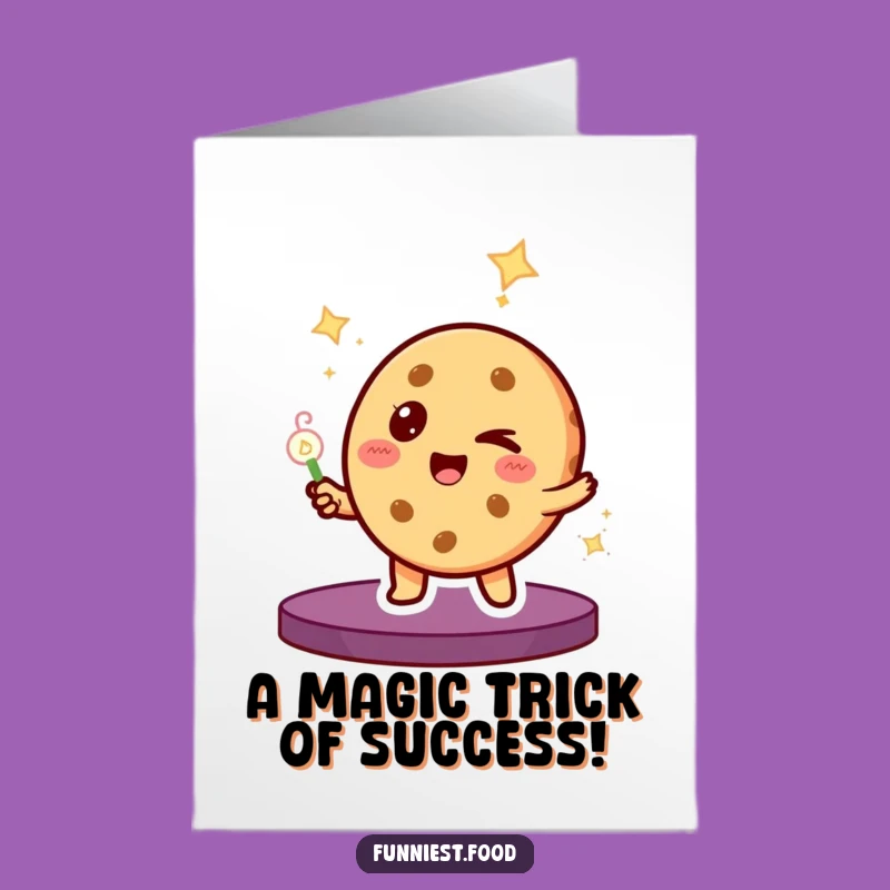 Free Printable Congrats Card: Magic Cookie Surprise - Downloadable Celebration