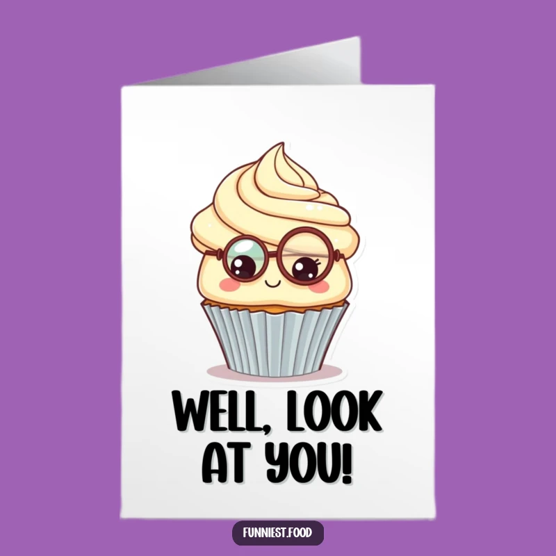 Free Printable Congrats Card: Proud Cupcake - Classy Downloadable Gift!