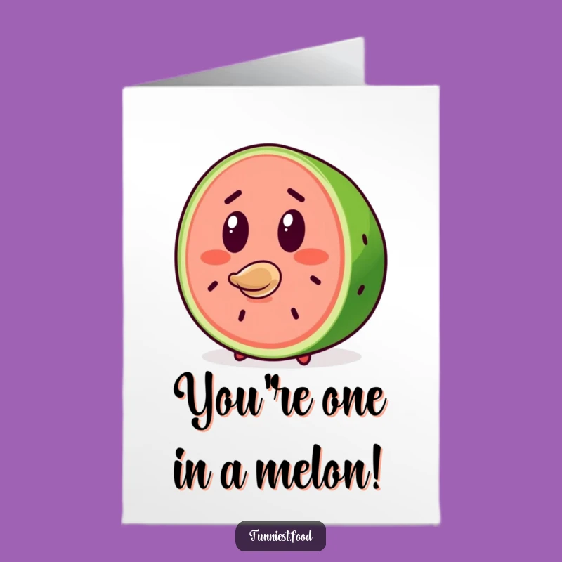 Free Printable Congrats Card: Shocked Watermelon for a Surprising, Funful Celebration
