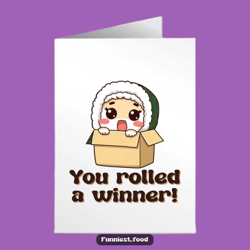 Free Printable Sushi Congratulations Card: Hilarious Downloadable Greeting for Any Occasion