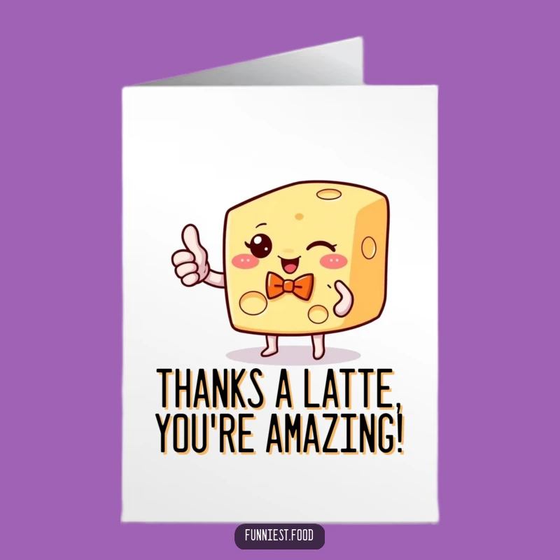 Free Printable Thank You Card: Cheesy Thumbs Up - Downloadable Gratitude!