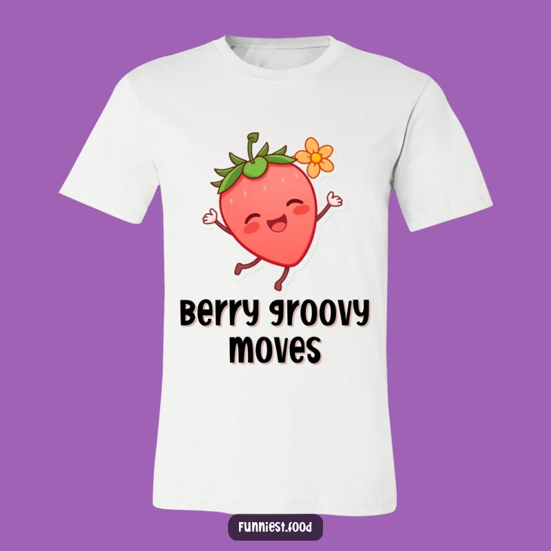 Funny Strawberry Dance T-Shirt: Bloom with Fun, A Fruitful Funny Gift