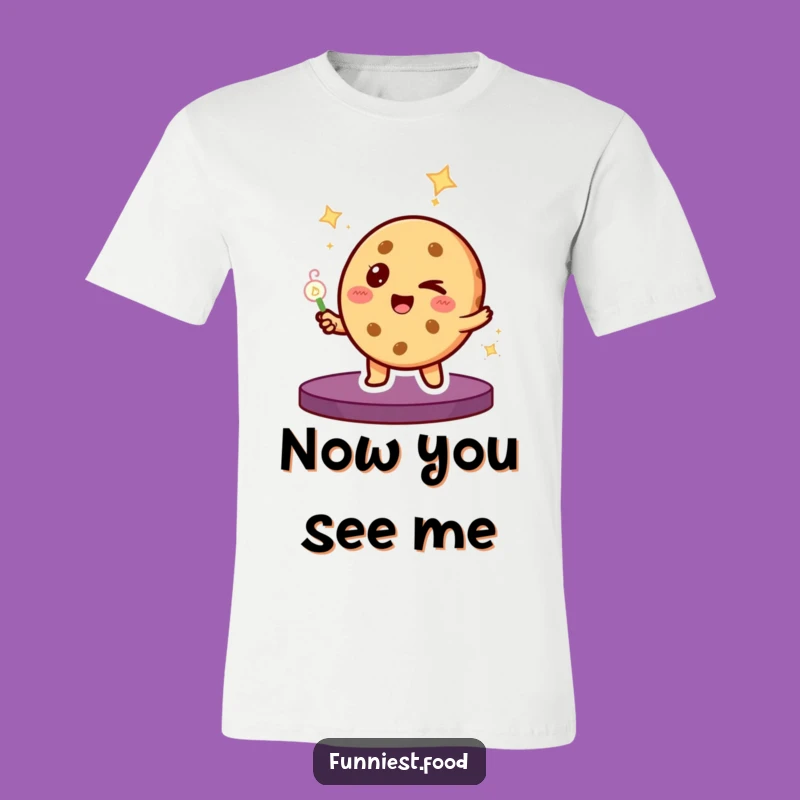 Funny Cookie Magic T-Shirt: Wear the Wonder of Confectionery Conjuring