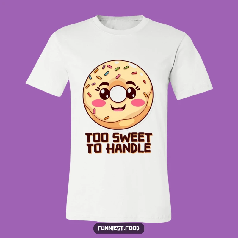 Funny Goofy Donut Face T-Shirt: Hilarious Apparel and a Perfect Funny Gift Idea
